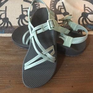 Chaco Women's Z/Cloud x Bracken Celadon Sandals size 8 New